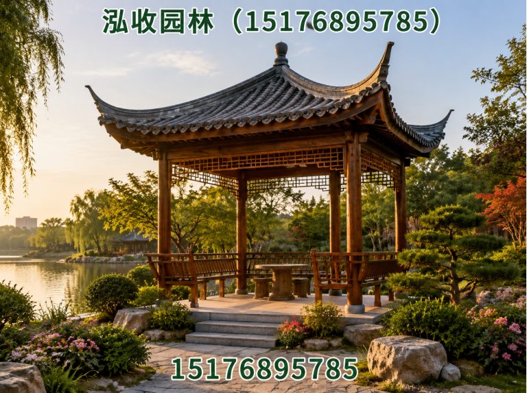 宁德防腐木展示图